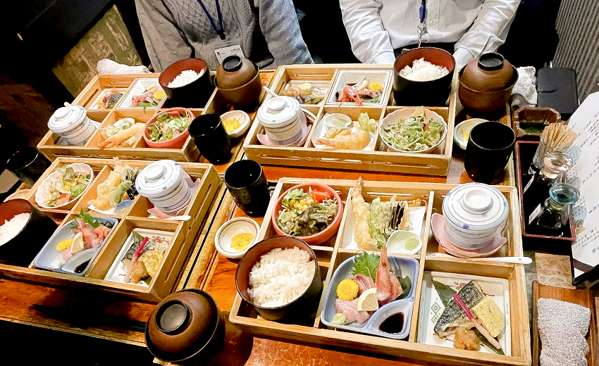 ランチ会の写真